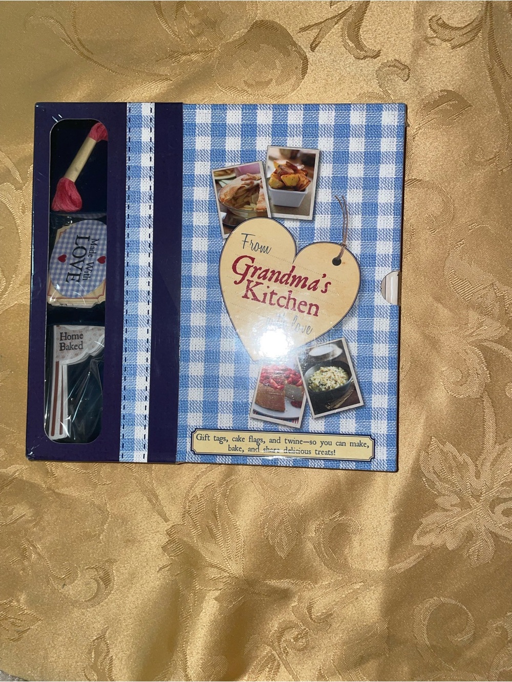 Grandma's Kitchen Gift Tag & Baking Accessory Set - Blue